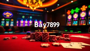 Experience the thrill of gambling at Bay789 with exciting table games and bright slot machines.