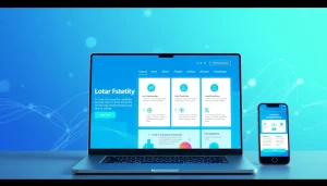 A dynamic website design concept exemplifying http://piraminds.com/ with user-friendly features and vibrant colors.