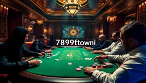 Intense poker gameplay at 789f.town showcasing excitement and strategy.