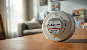 Check the smoke detector battery for optimal safety in your home environment.