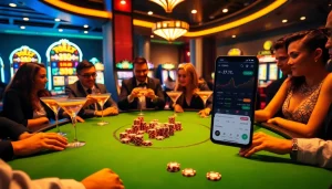 Players enjoy a thrilling poker game as they explore the mmoo app for strategic insights.