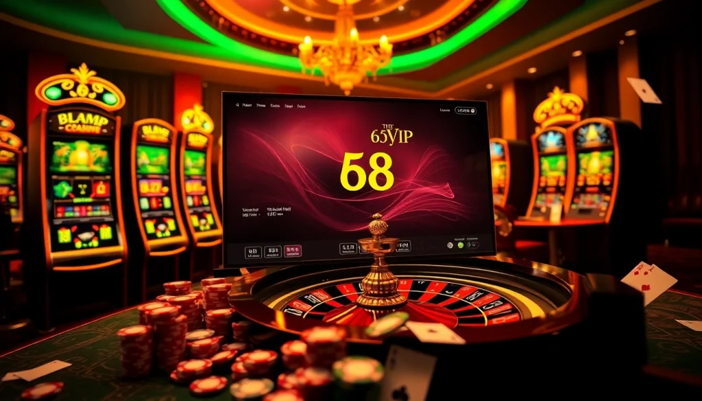 Experience the excitement at 68VIP casino with vibrant games and thrilling interactions.
