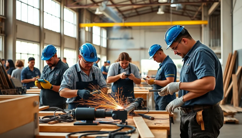 Trades schools in Hawaii provide hands-on training for diverse careers, showcasing students in action.