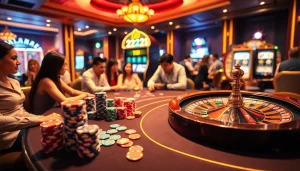 Experience the excitement of the 222bd app with thrilling casino games like roulette and poker.