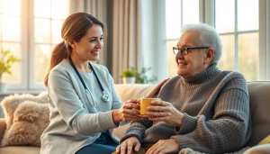 Providing compassionate in home care austin tx for seniors in a cozy setting.