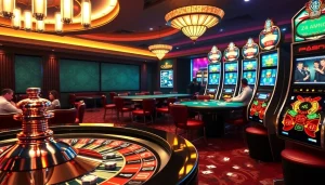 Casino players experience excitement at LC88 Casino with roulette, poker, and slots.