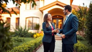 See a professional real estate agent showcasing a modern home from www.tbplhomes.com with welcoming designs and natural lighting.