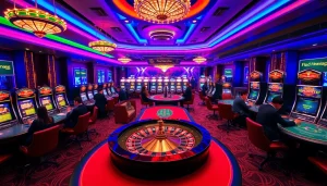 Experience thrilling gameplay at https://S8.limo/ with luxurious slot machines and a vibrant casino atmosphere.