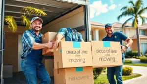 Experience seamless piece of cake moving with professional movers expertly packing and relocating.