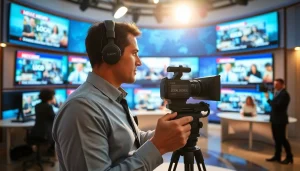 Capture local stories with https://www.todayville.com in a vibrant newsroom environment.