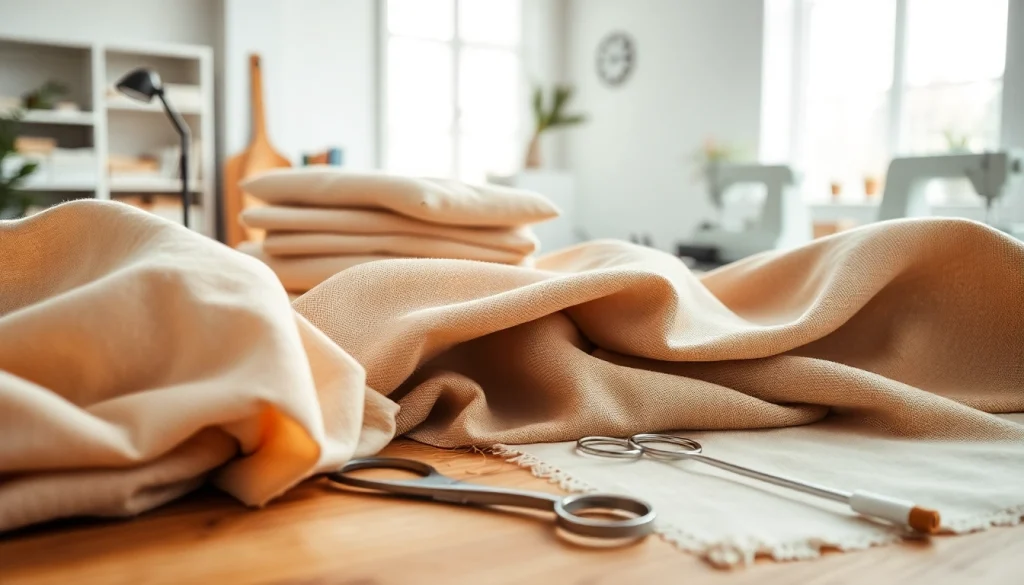 Ontdek onderhoudsvriendelijke katoenen stoffen met variaties in textuur en kleur, perfect voor naaiprojecten.