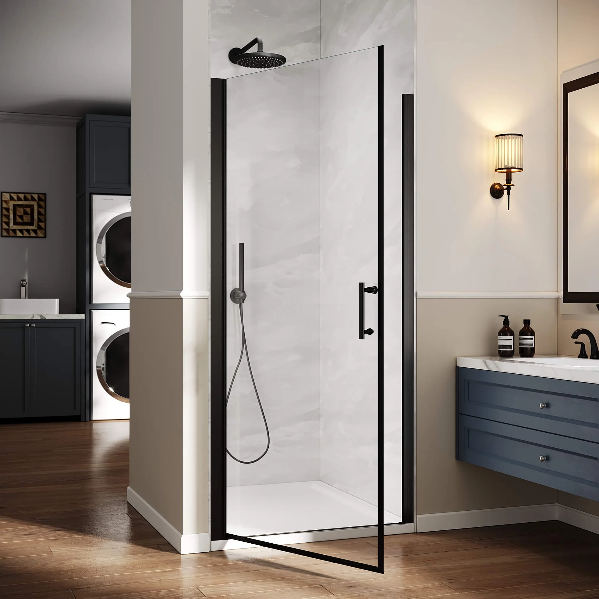 Why a Black shower door Is the Ultimate Luxury Upgrade