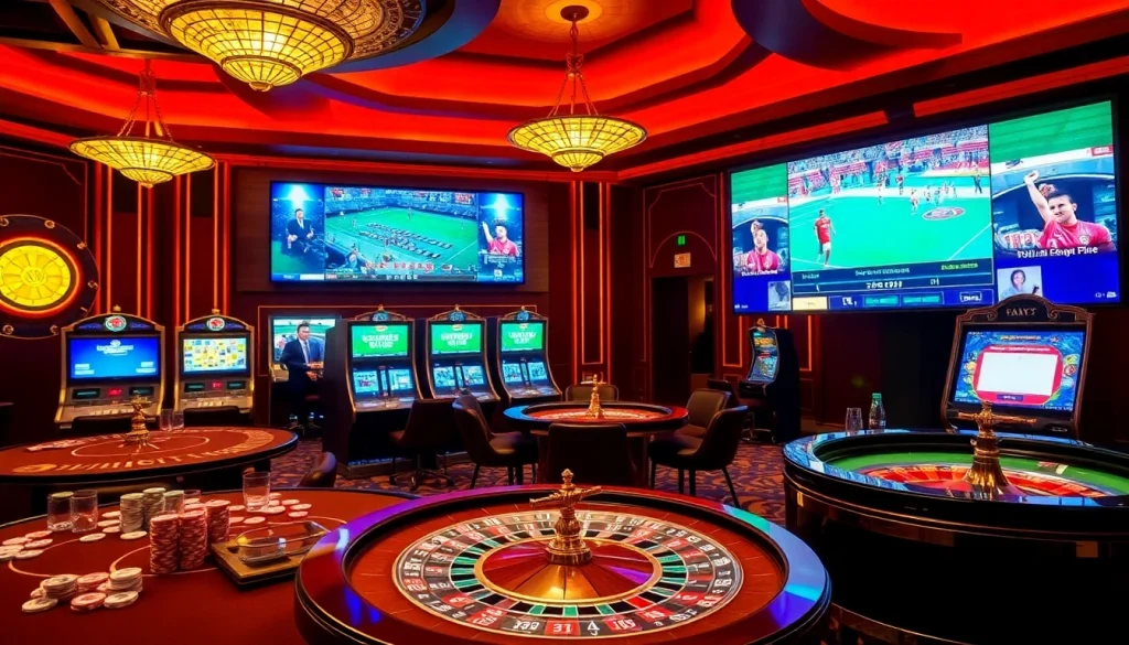 Experience live sports betting excitement with https://vaoluoitv.it.com at vibrant casino tables.