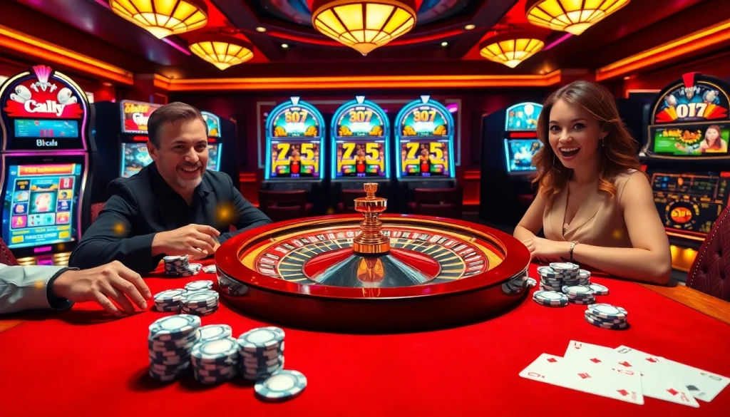 Experience the thrill of gambling with 78win at a luxurious casino table.