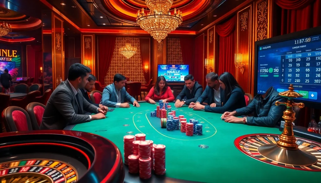 Experience high-stakes poker action with poker chips and live updates from https://vaoluoitv.it.com