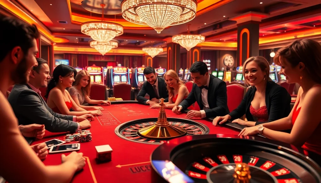 Trải nghiệm cảm giác thăng hoa với LUCK8, chơi trên bàn casino đầy sống động, tràn ngập sự phấn khích và sang trọng.
