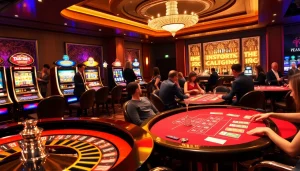 Engage in thrilling games at https://nohu90pa.com with vibrant casino visuals showcasing excitement and luxury.