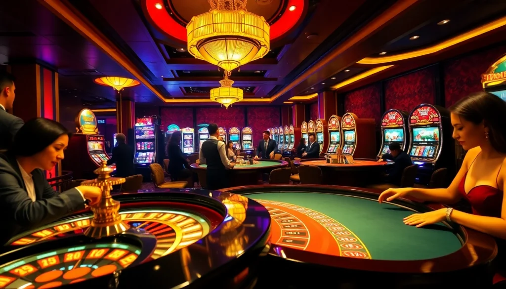 Engaged players at a luxurious casino table during an exciting game at https://kuwin.ac/.