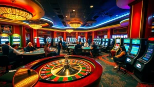 Engaging gamblers enjoying high-energy games at SV88's leading online platform.