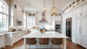 Luxury Home Remodeling Contractor in Dallas, TX showcasing an elegant kitchen renovation.