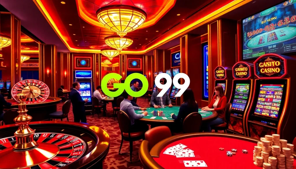Experience the thrill of gambling at GO99 with vibrant casino games and excitement.