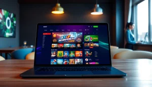 BRABET online gambling platform interface demonstrating vibrant betting options and security features.