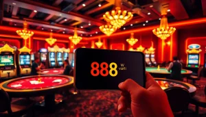 Exciting gameplay at 88i nhà cái with vibrant casino tables and mobile betting experience.