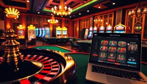 Experience the thrill of rr 88 with vibrant casino visuals featuring roulette and poker.