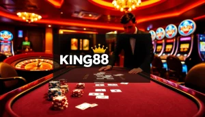 Experience thrilling games at https://king88.limited/ with an enticing casino atmosphere featuring poker and roulette.