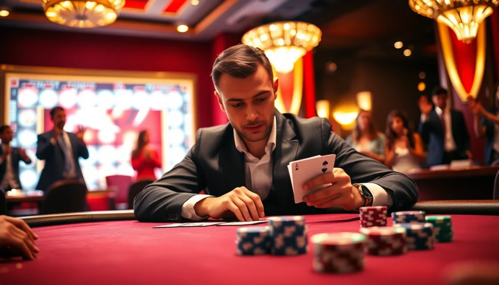 Ramtoto menarik perhatian dengan strategi cerdas di meja poker yang menegangkan.