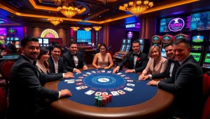 Experience the thrill of high-stakes gambling at 32WIN's luxurious casino.
