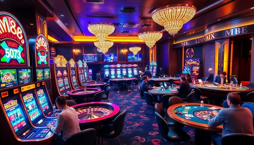 Experience thrilling moments at MM88's dynamic online casino with exciting games.