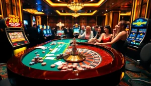 Experience thrilling gameplay at https://98wincom.best/ with vibrant roulette and interactive casino tables.