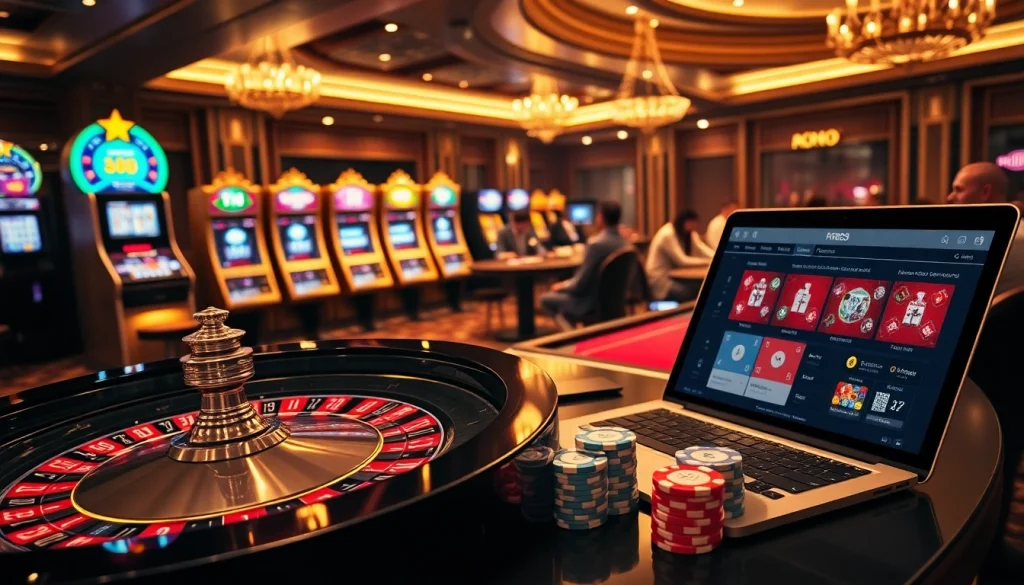 Engage in thrilling gameplay at https://rr88me.com/ with vibrant casino tables and exciting slot machines.