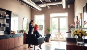 Experience vibrant hair transformations at Omnia Salon, a premier San Diego hair salon.