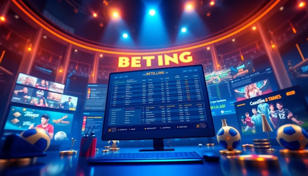Dynamic online betting scene featuring tylelekeo889 with immersive digital interface and vibrant colors.