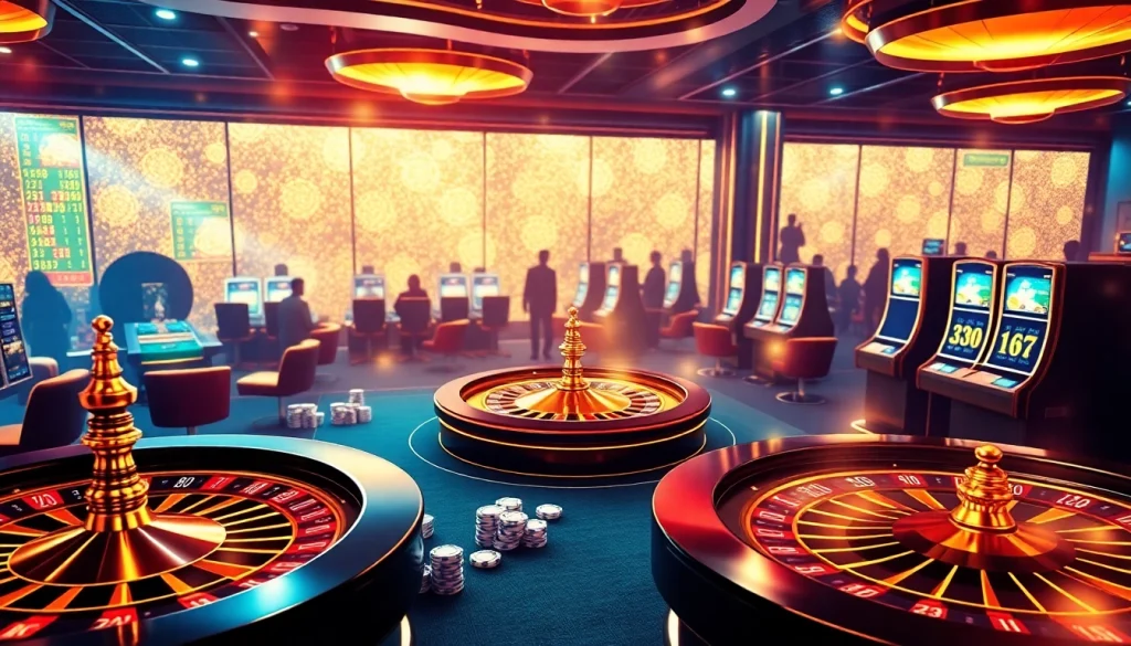 Experience thrilling gambling action and strategic gameplay at https://kuwinblog.com/ with vibrant casino visuals.