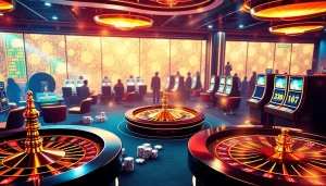 Experience thrilling gambling action and strategic gameplay at https://kuwinblog.com/ with vibrant casino visuals.