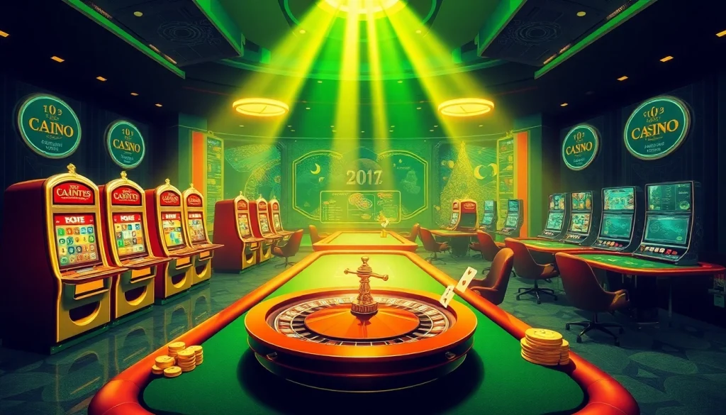 Thrilling gameplay experience at casinos en ligne with virtual slot machines and poker tables.