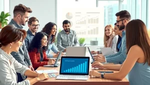 フォロワー購入の戦略を議論しているデジタルマーケティングの専門家たちの映像。