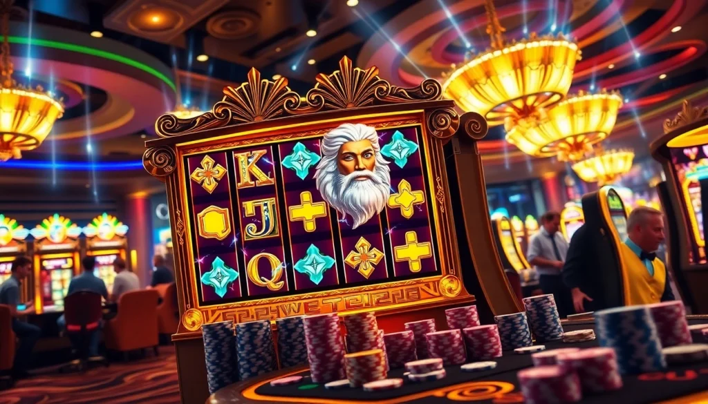 Mainkan Slot Zeus dan rasakan sensasi kemenangan dalam suasana kasino mewah.