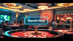 Nạp Tiền NK88 with players engaging in thrilling casino activities and digital payment interfaces.