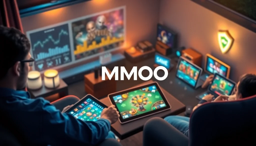Engaging online gambling experience at https://mmoo.ad/ showcasing casino games on modern devices.