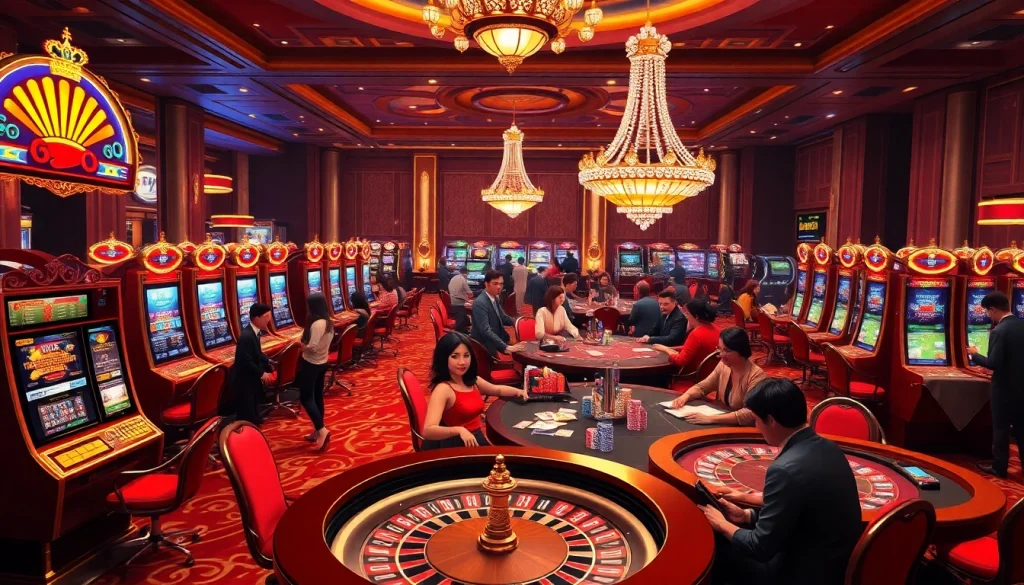 Experience the thrill of gaming at https://gg88.video/ with vibrant casino tables and exciting slot machines.