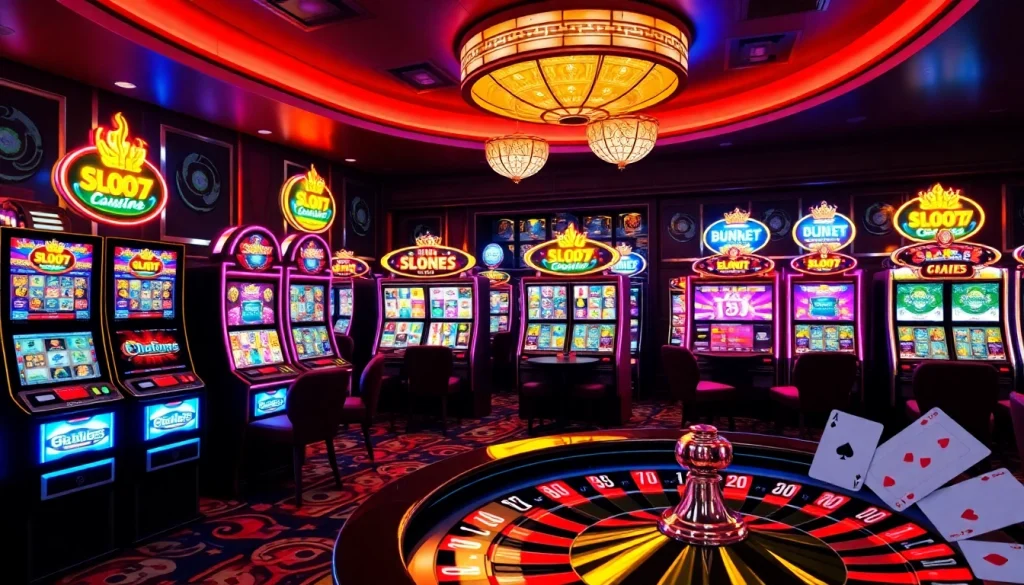 Spin to win at slot777 with vibrant machines and an exciting casino atmosphere.
