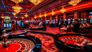 Engage in thrilling gameplay at OK365 with exquisite casino aesthetics and immersive betting experience.