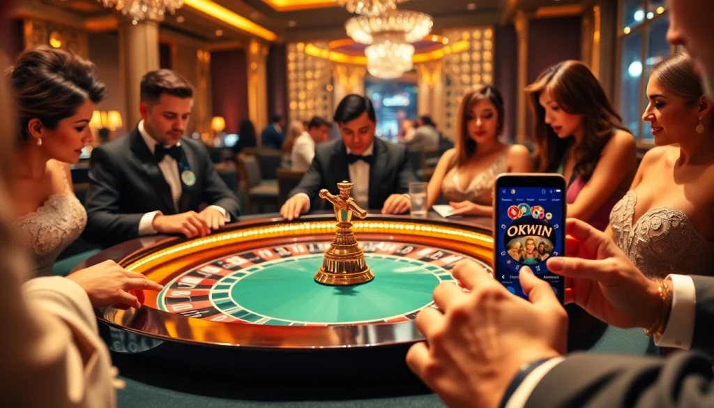 Engage with excitement at the OKWIN gambling hub featuring vibrant games and sleek design.