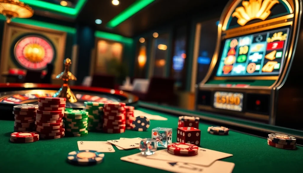 Experience the thrill of casino gaming at https://rr88.navy/ with vibrant cards, roulette, and glamorous ambiance.