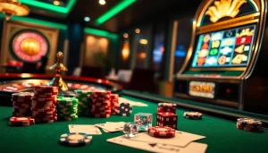 Experience the thrill of casino gaming at https://rr88.navy/ with vibrant cards, roulette, and glamorous ambiance.