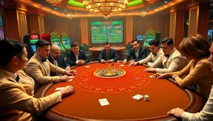 Experience high-stakes poker action at https://kjcmh.com/ with luxury atmosphere and immersive gameplay.
